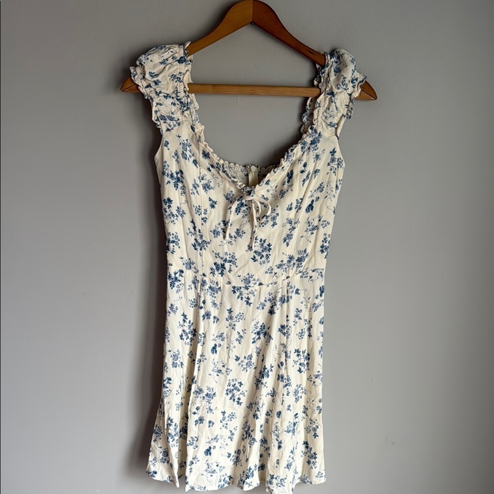 Reformation Pacey Short-Sleeve Mini Dress In Lula Floral 6 View 2